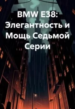 Аудиокнига - BMW E38: Элегантность и Мощь Седьмой Серии. Владислав Савин - слушать в Литвек