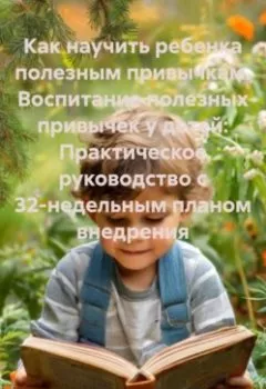 Обложка книги - Как научить ребенка полезным привычкам. Воспитание полезных привычек у детей: Практическое руководство с 32-недельным планом внедрения - Михаил Щеглов