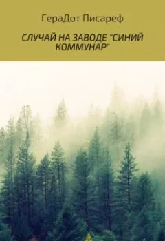Обложка книги - Случай на заводе «Синий коммунар» - ГераДот Писареф