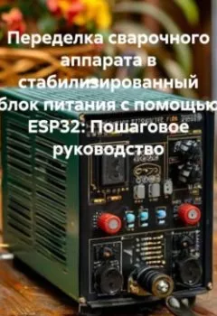 Обложка книги - Переделка сварочного аппарата в стабилизированный блок питания с помощью ESP32: Пошаговое руководство - Инженер