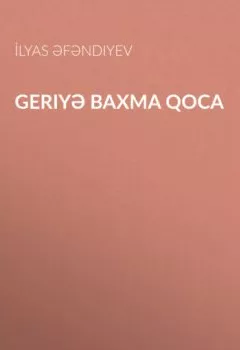 Книга - Geriyə baxma qoca . Ильяс Эфендиев - прослушать в Литвек