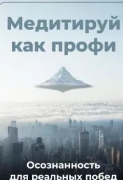 Обложка книги - Медитируй как профи: Осознанность для реальных побед - Артем Демиденко