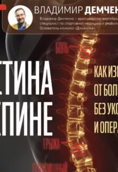 Обложка книги - Истина в спине. Как избавиться от боли без уколов и операций - Владимир Демченко