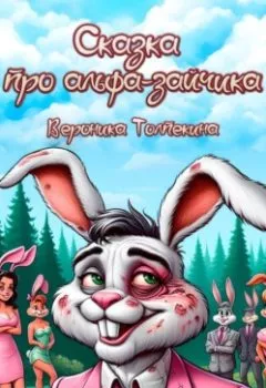 Обложка книги - Сказка про альфа-зайчика - Вероника Толпекина