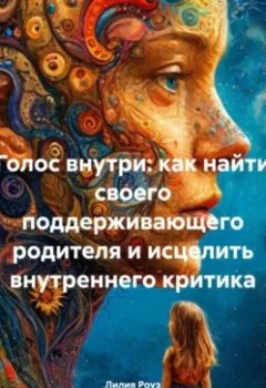 Обложка книги - Голос внутри: как найти своего поддерживающего родителя и исцелить внутреннего критика - Лилия Роуз