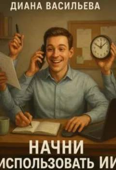 Обложка книги - Начни использовать ИИ прямо сейчас и делегируй ему 80% своих задач - Диана Васильева