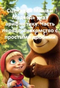 Аудиокнига - Сценарий Маша и Медведь учат арифметику. Часть первая. Знакомство с простыми дробями. Сергей Юрьевич Чувашов - слушать в Литвек