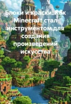Обложка книги - Блоки и краски: Как Minecraft стал инструментом для создания произведений искусства - Open Gamer