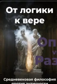 Обложка книги - От логики к вере: Средневековая философия против античности - Артем Демиденко