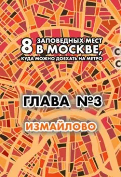 Обложка книги - 8 заповедных мест в Москве, куда можно доехать на метро. Глава 3. Измайлово - Андрей Монамс