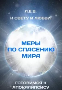 Обложка книги - К Свету и Любви. Меры по спасению мира. Готовимся к Апокалипсису - Е. В. Л.