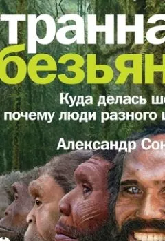 Обложка книги - Странная обезьяна. Куда делась шерсть и почему люди разного цвета - Александр Соколов