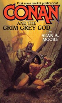 Обложка книги - Конан и мрачный серый бог - Шон Мур