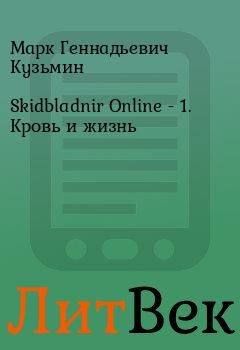 Книга - Skidbladnir Online - 1. Кровь и жизнь. Марк Геннадьевич Кузьмин - читать в Литвек