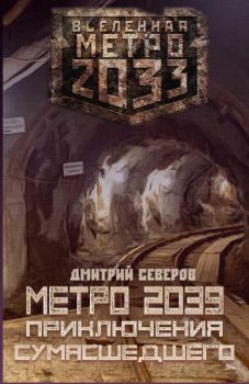 Обложка книги - Метро 2039. Приключения сумасшедшего - Дмитрий Северов