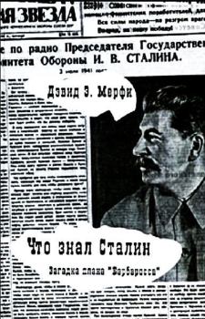 Книга - Что знал Сталин. Дэвид Э Мёрфи - прочитать в Литвек
