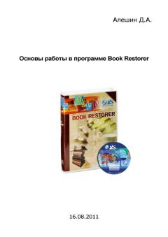 Обложка книги - Основы работы в программе Book Restorer - Д. А. Алешин