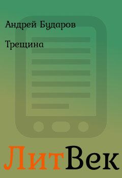 Книга - Трещина. Андрей Бударов - читать в Литвек