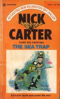 Обложка книги - Морская ловушка - Ник Картер