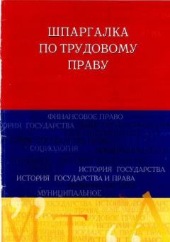 Обложка книги - Шпаргалка по трудовому праву - Руслан Ильдарович Латыпов
