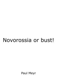Книга - Novorossia or bust!. Paul Meyr - прочитать в Литвек
