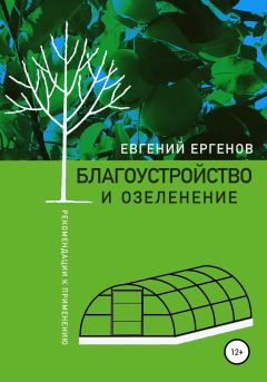 Обложка книги - Благоустройство и озеленение: рекомендации к применению - Евгений Владимирович Ергенов