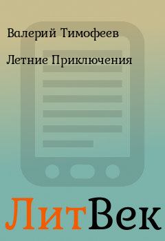 Обложка книги - Летние Приключения - Валерий Тимофеев