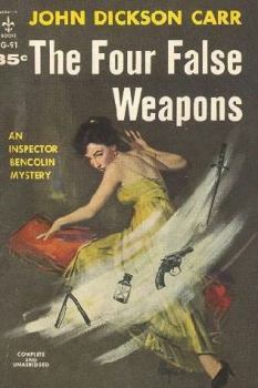 Обложка книги - Четыре орудия убийства - Джон Диксон Карр