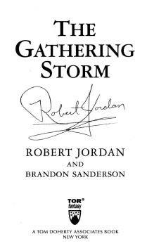 Книга - The Gathering Storm. Robert Jordan - читать в Литвек