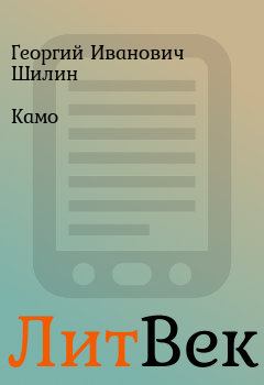 Книга - Камо. Георгий Иванович Шилин - читать в Литвек