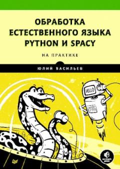 Обложка книги - Обработка естественного языка. Python и spaCy на практике - Юлиц Васильев