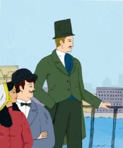 Книга - «Вокруг света за 80 дней» Жюля Верна. Фредрик Колтинг - читать в Литвек