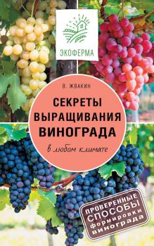 Обложка книги - Секреты выращивания винограда в любом климате. Проверенные способы формировки винограда - Виктор Жвакин