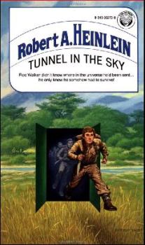 Обложка книги - Тоннель в небо - Роберт Энсон Хайнлайн