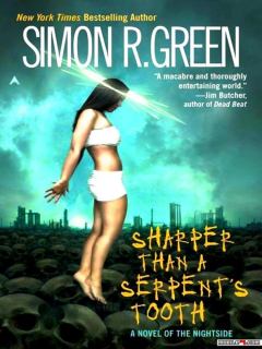 Обложка книги - Острее змеиного зуба (Острее, чем зуб змеи) - Саймон Ричард Грин