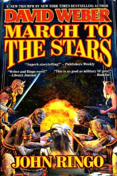 Обложка книги - Марш к звездам - Джон Ринго