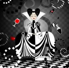 Обложка книги - Шахматная королева - Оля Артюхина