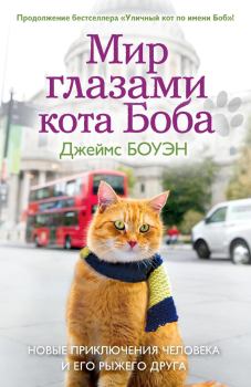 Обложка книги - Мир глазами кота Боба. Новые приключения человека и его рыжего друга - Джеймс Боуэн