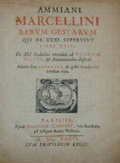 Обложка книги - Римская история - Аммиан Марцеллин