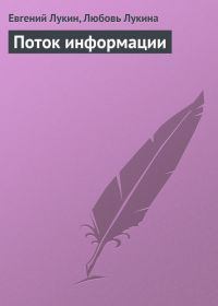Обложка книги - Поток информации - Любовь Александровна Лукина