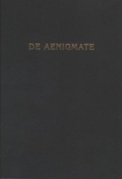Обложка книги - De Aenigmate / О Тайне - Е Г Пономарева