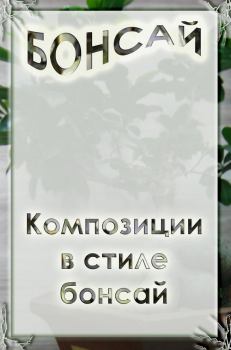 Обложка книги - Композиции в стиле бонсай - Илья Мельников