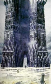 Обложка книги - Две башни - Джон Рональд Руэл Толкин
