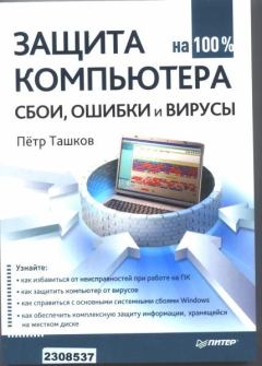 Книга - Защита компьютера на 100%: сбои, ошибки и вирусы. Петр Андреевич Ташков - читать в Литвек