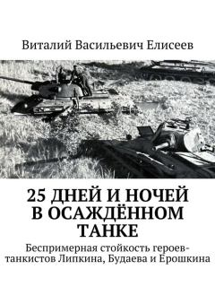 Книга - 25 дней и ночей в осаждённом танке. Виталий Васильевич Елисеев - читать в Литвек