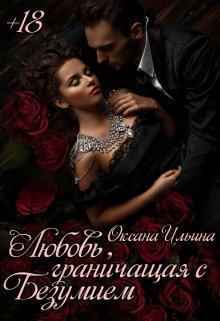 Обложка книги - Любовь, граничащая с безумием - Оксана Александровна Ильина