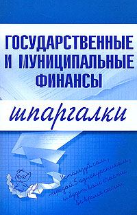 Обложка книги - Государственные и муниципальные финансы - Мария Владимировна Новикова