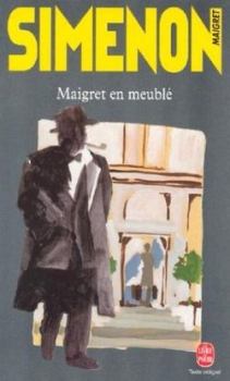 Обложка книги - Мегрэ в меблированных комнатах - Жорж Сименон
