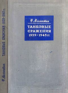 Книга - Танковые сражения 1939-1945 гг.. Фридрих Вильгельм фон Меллентин - читать в Литвек