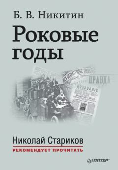 Обложка книги - Роковые годы - Борис Владимирович Никитин